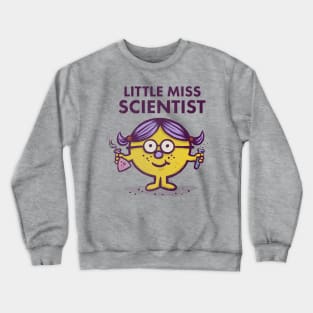 Little Miss Scientist Crewneck Sweatshirt